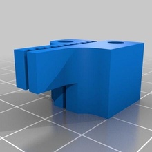 anet a8 prusa i3 extruder carriage belt holder 3d_printer_parts 3d print model - Mito3D