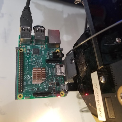 anet a8 raspi klibi bağlayın çeşitli monte edin pi ahududu 3D print model - Mito3D