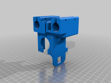 anet a8 titan extruder & 3d touch mount printer parts 3d print model - Mito3D
