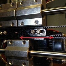 anet a8 x-axis belt tensioner x axis 3d_printing 3d print model - Mito3D