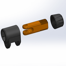 anet e10 e12 mod - y axis tensioner tool belt 3d printer parts 3d print model - Mito3D