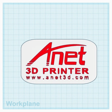 anet logo tool 3d printer a8 made tinkercad svg wwwanet3dcom printing 3d print model - Mito3D