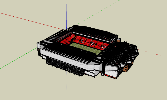anfield Liverpool stadio uso 2023 calcio nfl nba mlb nhl Inghilterra 3D print model - Mito3D