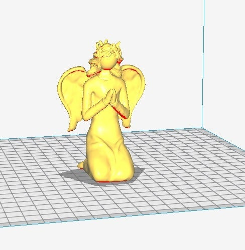 ange 3d impression 3D print model - Mito3D