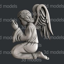 angel art vcarve aspire artcam magic bones printer 3dmodels 3d print model - Mito3D