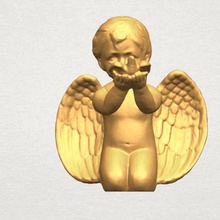 angel baby 05 free various 3d print model - Mito3D