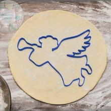 ángel Galleta cortador corte masas pastel cortadores panadería sellos moldes Navidad 3d print model - Mito3D