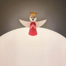 angelo scollatura regalo babyshower battesimo 3d print model - Mito3D