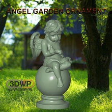 angel garden ornament art angel garden ornament scan sculpture statue scans replicas
