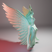 angel joy 3d print model - Mito3D
