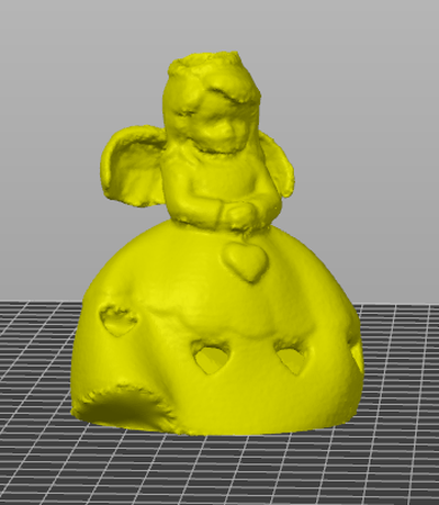 angel ornament art 3d print model - Mito3D