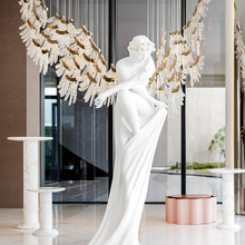 ángel escultura Arte 3d print model - Mito3D
