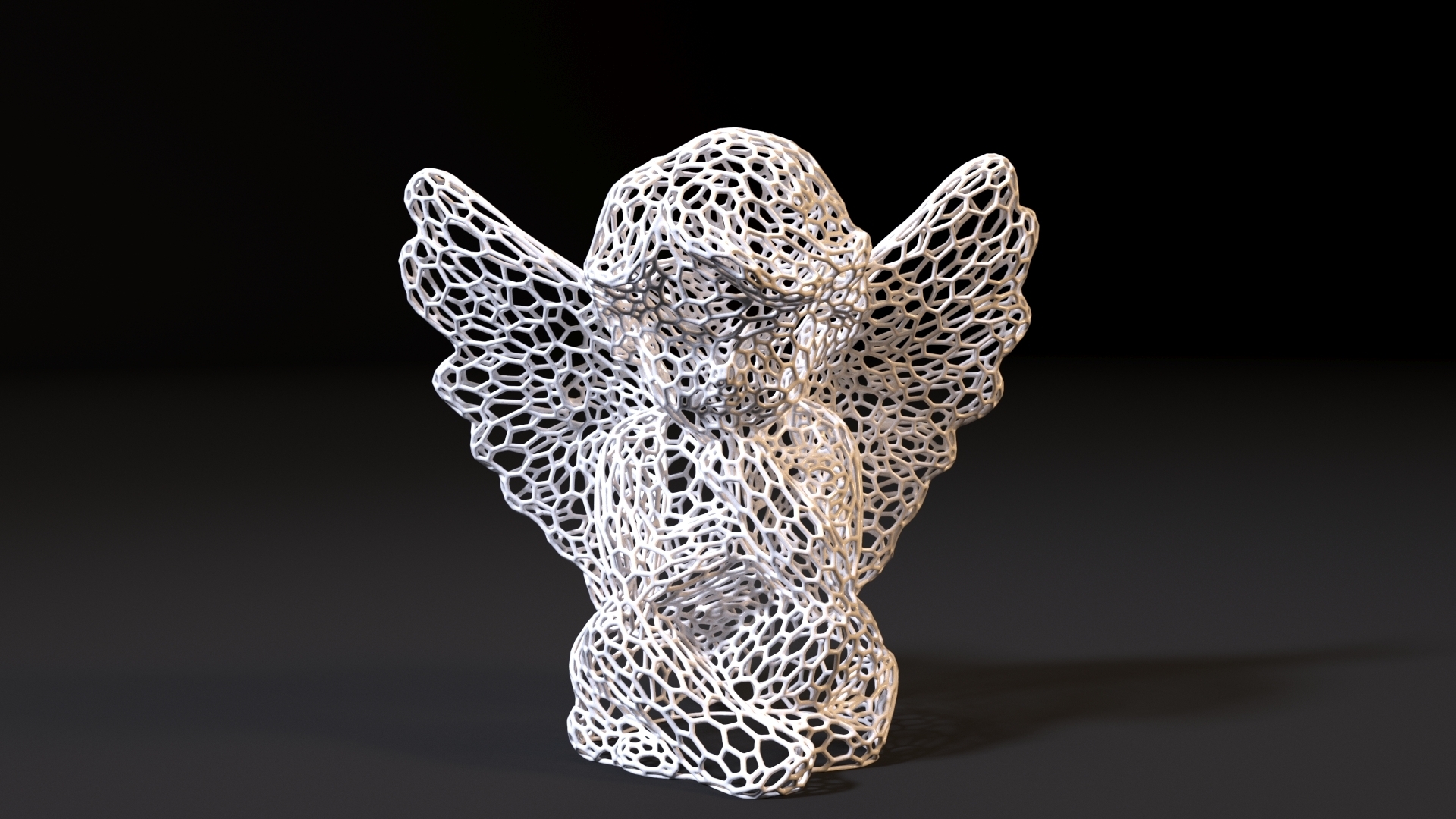 Engel Statue 3D print model - Mito3D