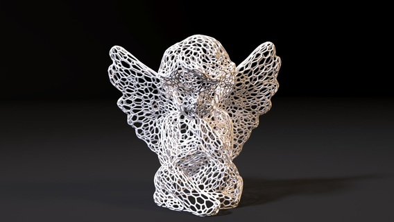 ange statue 3d print model - Mito3D