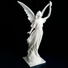 angel statue fire art creatures miniatures miniature medieval france fantasy celestial antique 3d print model - Mito3D