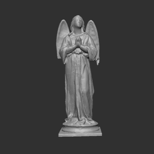Engel-statue-scan verschiedene scan statue angel 3D print model - Mito3D