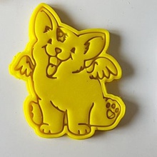 angel unicorn doge cookie cutter home cookies 3d print model - Mito3D