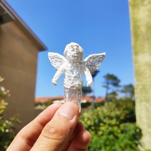 Engel voronoi Kunst angel 3d print model - Mito3D
