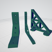 ángulo herramienta estante soporte 3d print model - Mito3D