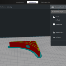 ángulo arquitectura estabilización 3d print model - Mito3D