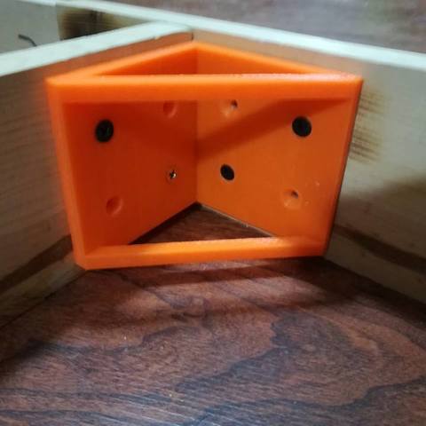 angle brace various diy screw drywall bracket 2x4 3D print model - Mito3D