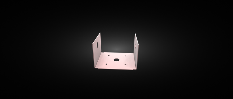 angle support appareils électroménagers 3d print model - Mito3D
