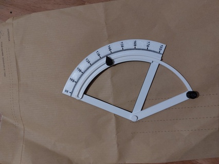 angle protractor 90 180 rapporteur square 90 180 angle measure angle measuring device measure angle degrees angle angle two walls cut angle know angle  3d print model - Mito3D