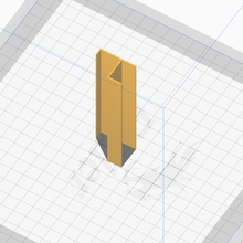 angle straight baseboard kitchen furniture 3d print model - Mito3D