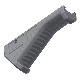 angular 22mm ris picatinny foregrip airsoft ref protetor mão 3d print model - Mito3D