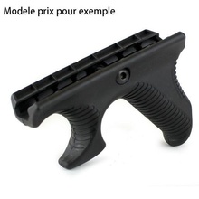 angled foregrip nigthstrike paintball airsoft grip game handle nerve m4 3d print model - Mito3D
