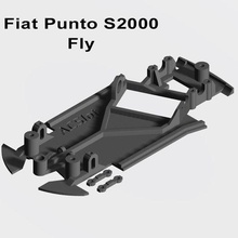 anglewinder chassis fiat punto s2000 fly slot slotcar 1 32 point rally rallyslot ninco scalextric 3d print model - Mito3D
