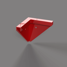 angolare por cassete di legno ferramenta a caixa angolari 3d print model - Mito3D