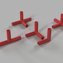 angolari modulari de la herramienta griglia cestino los módulos 3d print model - Mito3D