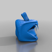 angry-cubeapple Kunst Skulpturen 3d print model - Mito3D