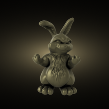 angry bunny 3d print model - Mito3D