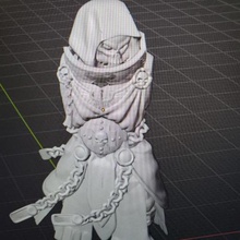angry chappy robes gloomy primary marine jarhead 3d print model - Mito3D