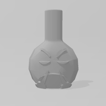 arrabbiato emoji boccaglio ugello estrusore bong Fumo emoticon sisha Incazzata spento narghilè 3d print model - Mito3D