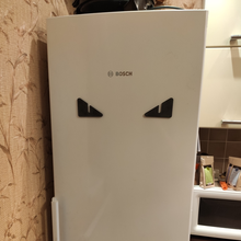 angry eyes magnet fridge art 2dart 2d decor eye interior refrigerator 3d print model - Mito3D
