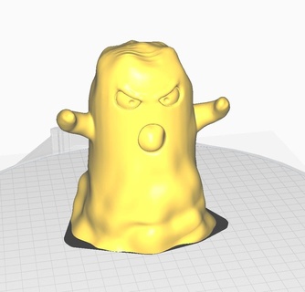 Bravo fantasma Bruxas abóbora assustador fofa decoração 3d print model - Mito3D