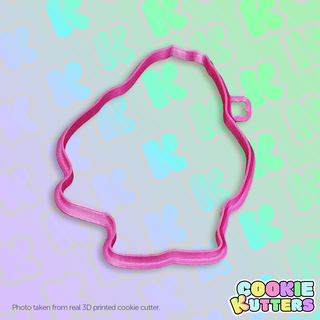 angry gorilla cookie cutter mold silhouette kutters kitchen food recipe cookies 3d print contour 3d print model - Mito3D