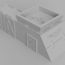 Bravo espaço bunker 3d print model - Mito3D
