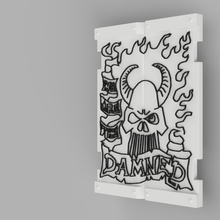 kızgın ölümsüz lejyon logo 3d print model - Mito3D
