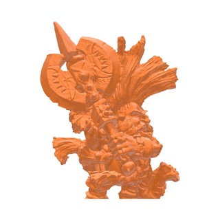 angy dwarf oldhammer dwarf berserk oldhammer  3d print model - Mito3D