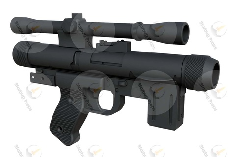 anh 14r Guerra Estrelas star wars blaster 3d print model - Mito3D
