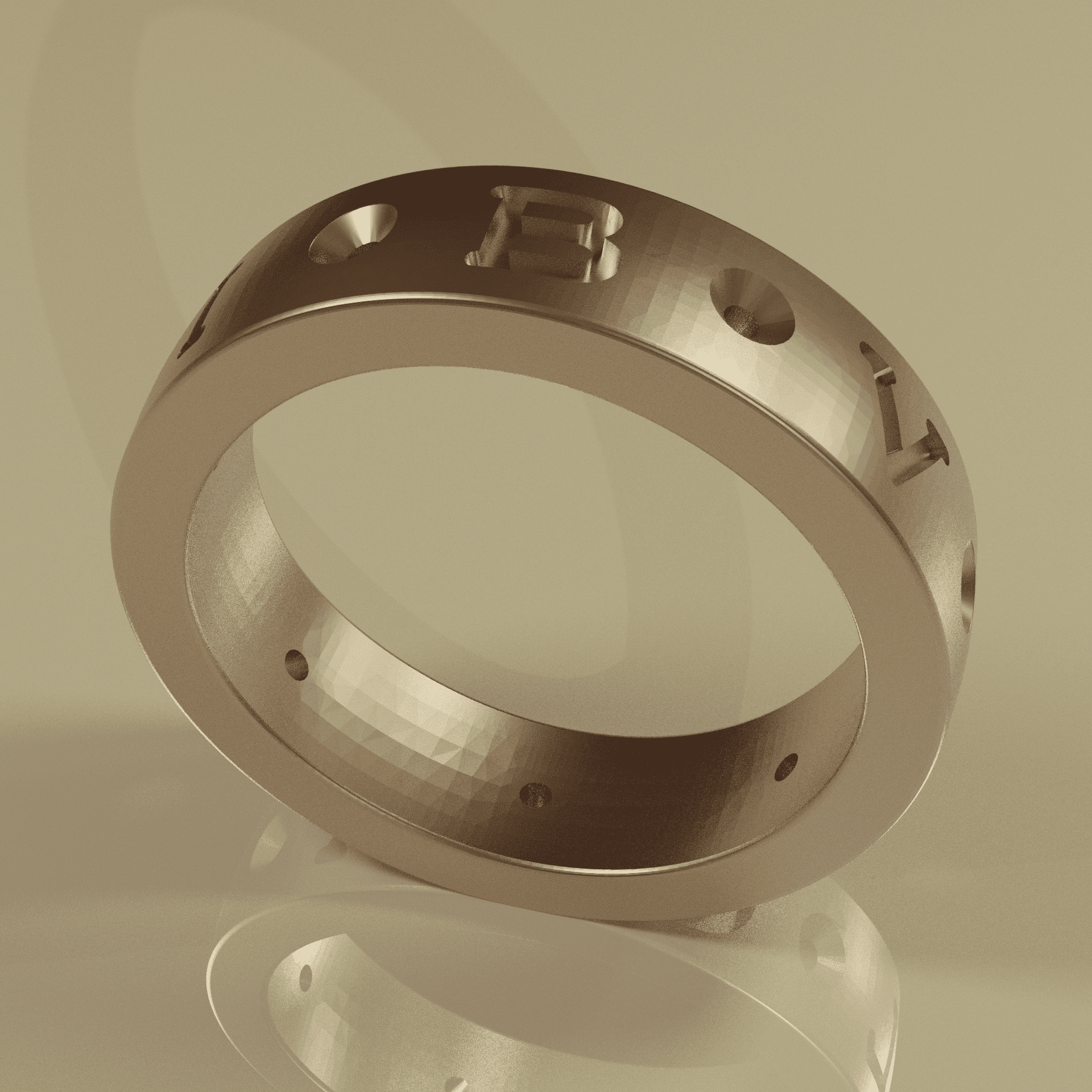 anillo bulgari ring jewelry jewelrys nice elegant beautiful popular 3D print model - Mito3D