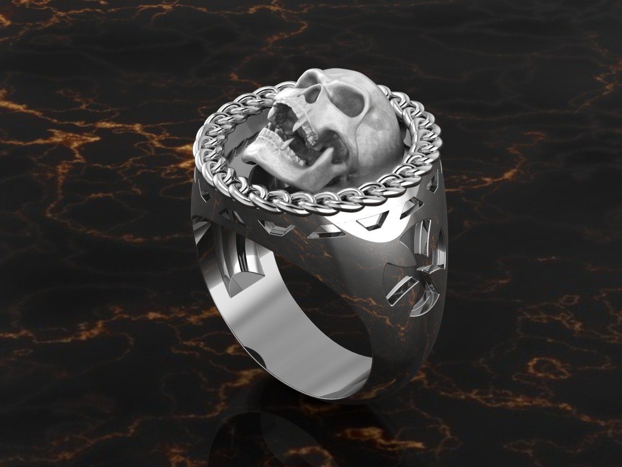 anillo cesetler cr neo takı 3D print model - Mito3D