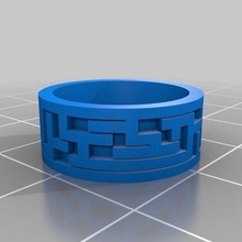 anillo chinita moda personalizzato 3d print model - Mito3D