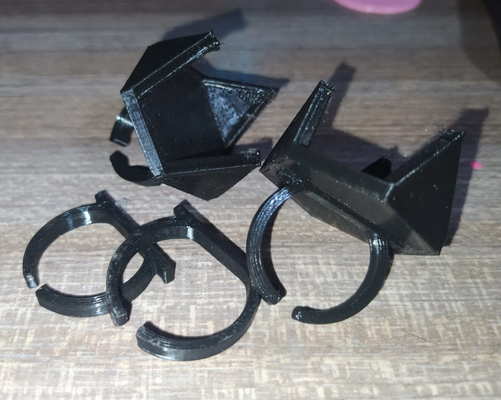 anillo pinza parà smaltato paradiso piccolo herramienta manualidades bricolage vasaio 3d print model - Mito3D