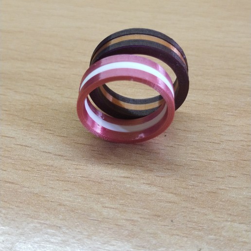 anillo la joyería joya 3D print model - Mito3D