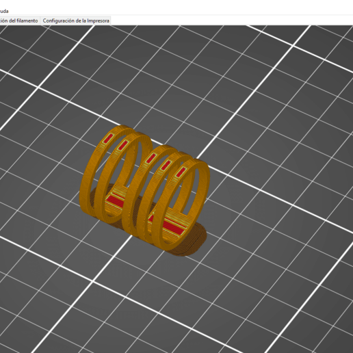 anillo la joyería joya 3D print model - Mito3D